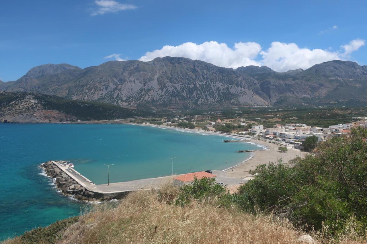 Thronos Aqua Residence A Sea View Luxury Villa Pachia Ammos Bagian luar foto