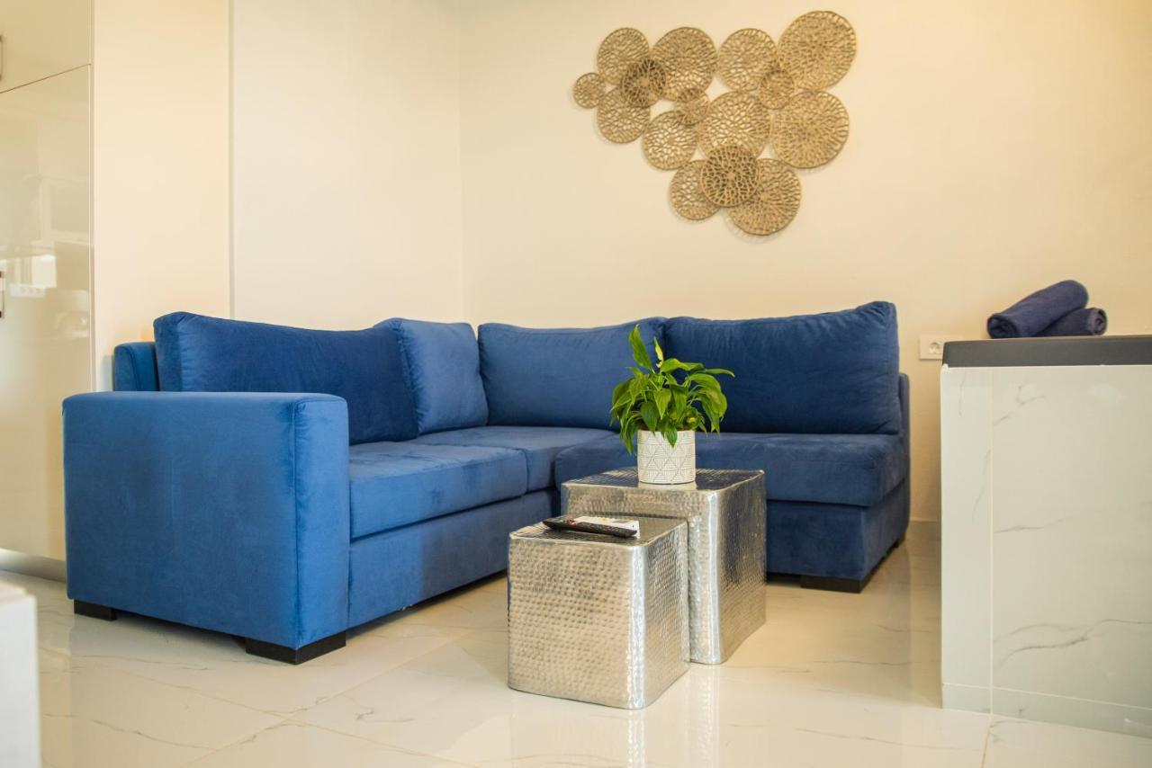 Thronos Aqua Residence A Sea View Luxury Villa Pachia Ammos Bagian luar foto