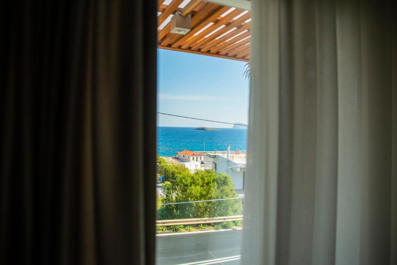 Thronos Aqua Residence A Sea View Luxury Villa Pachia Ammos Bagian luar foto