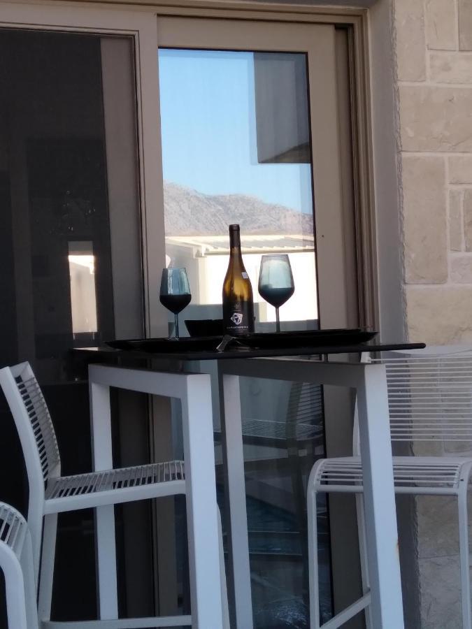 Thronos Aqua Residence A Sea View Luxury Villa Pachia Ammos Bagian luar foto
